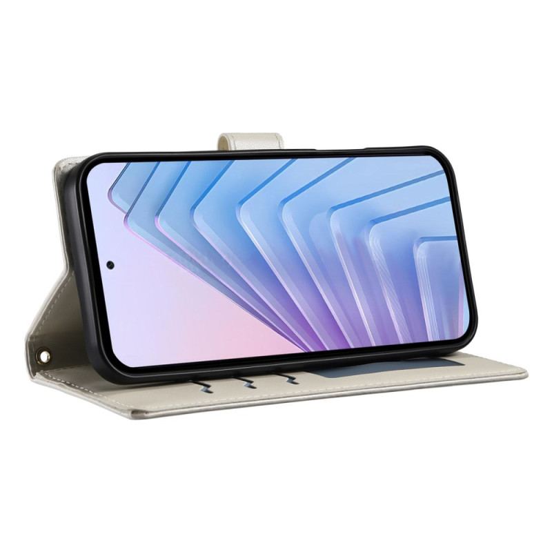 Skyddsfodral Xiaomi 15 Ultra Quiltad Med Rem Och Axelrem