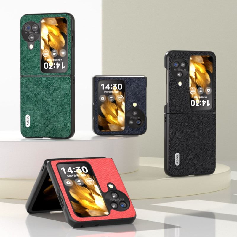 Fodral Oppo Find N3 Flip Abeel Cross Texture