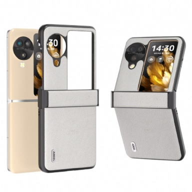 Skal Oppo Find N3 Flip Telefonfodral Texturerat Läder Abeel