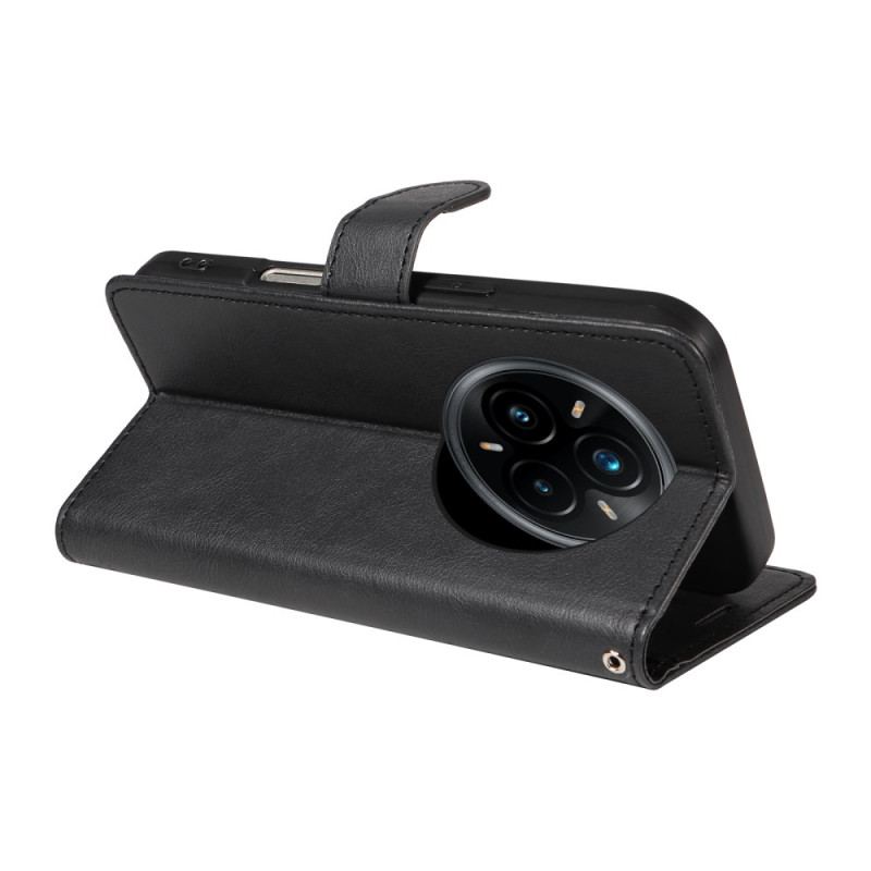 Fodral För Realme 14 Pro Plus 5g Enkelt Läderarmband