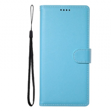 Fodral För Realme 14 Pro Plus 5g Slät Med Rem