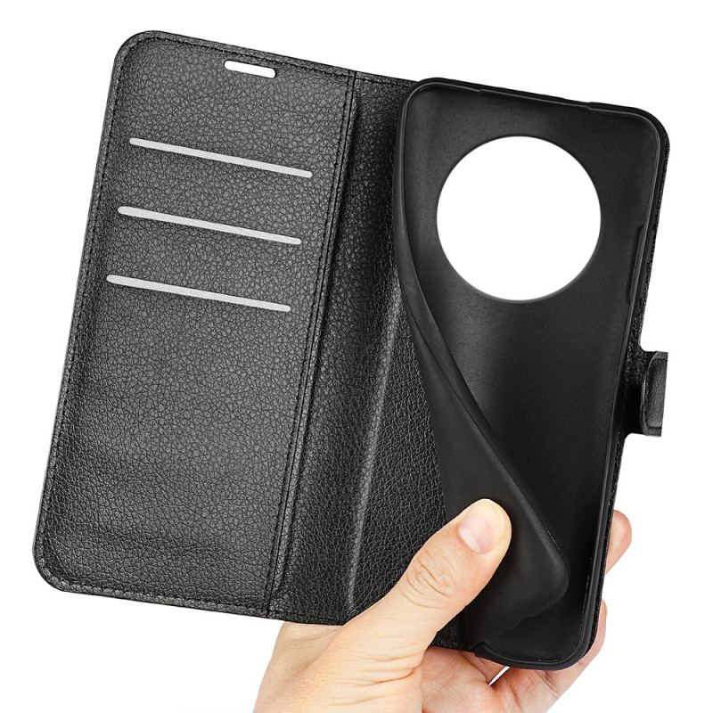 Fodral Realme 14 Pro Plus 5g Klassiskt Litchi-konstläder