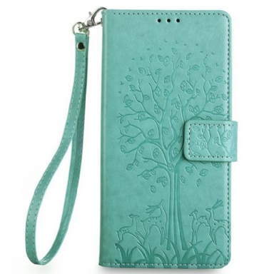 Fodral Realme 14 Pro Plus 5g Snodd Med Träd Och Hjort