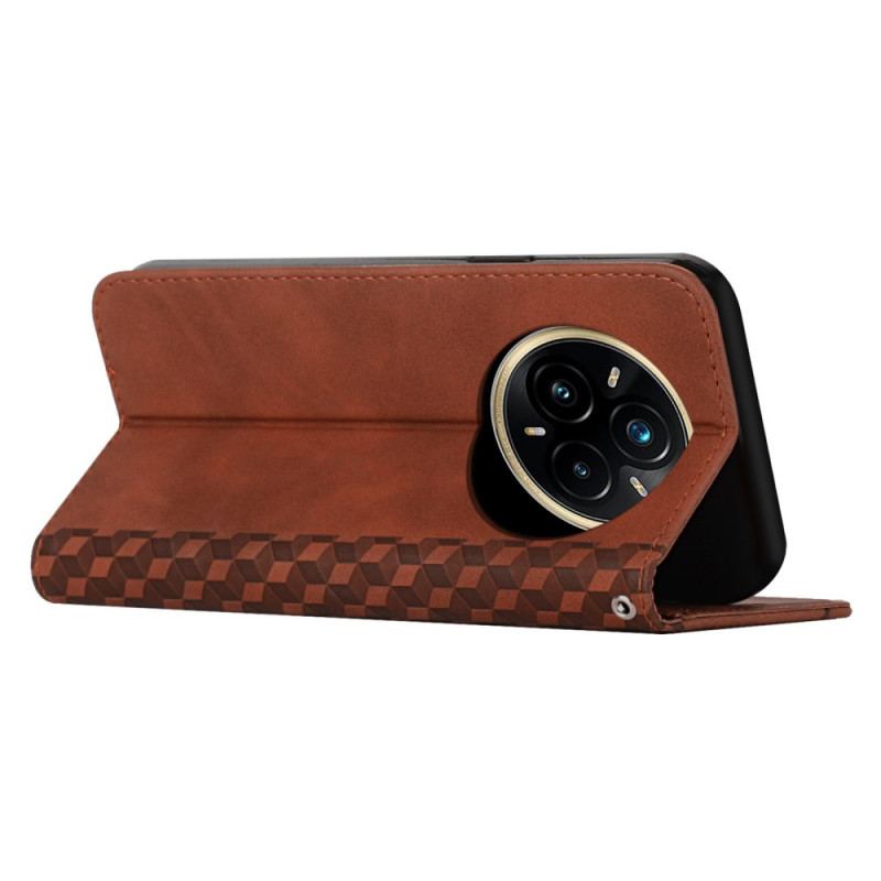 Folio-fodral För Realme 14 Pro Plus 5g Diamanter I Mockaeffekt