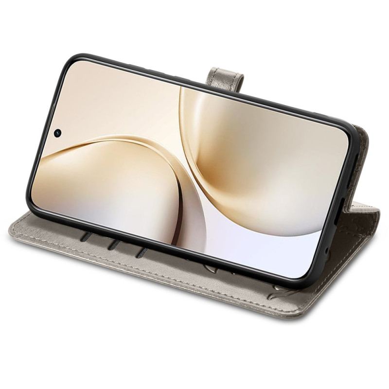 Läderfodral Realme 14 Pro Plus 5g Telefonfodral Animerade Djur