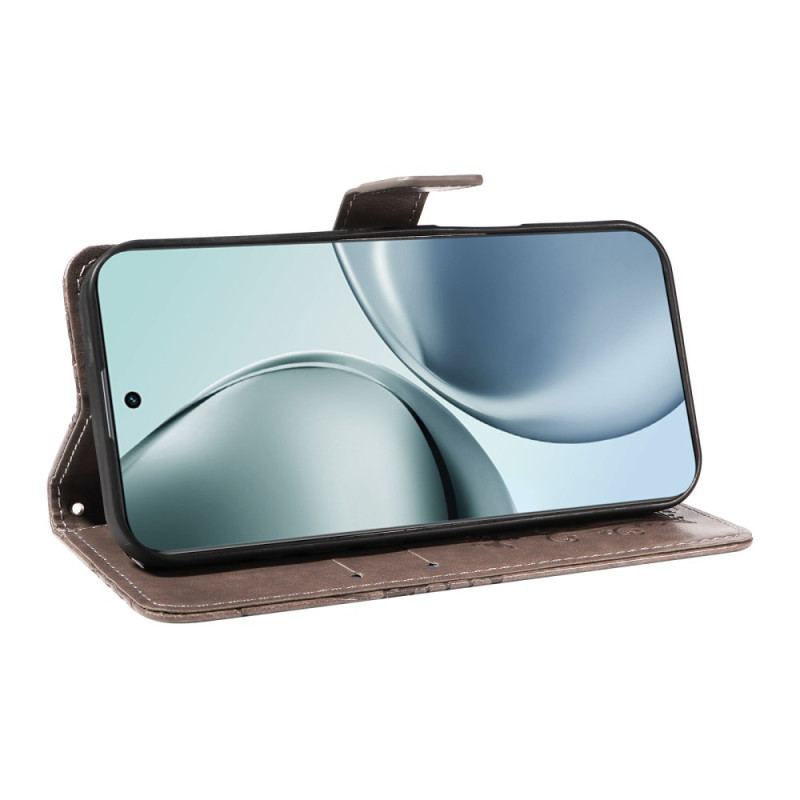 Läderskal Fodral Realme 14 Pro Plus 5g Jättefjärilar