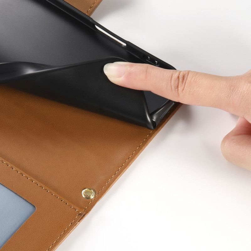 Skyddsfodral Realme 14 Pro Plus 5g Quiltad Med Rem Och Axelrem