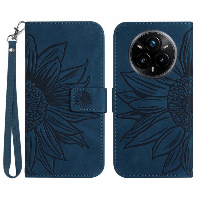 Skyddsfodral Realme 14 Pro Plus 5g Solrosmönsterrem