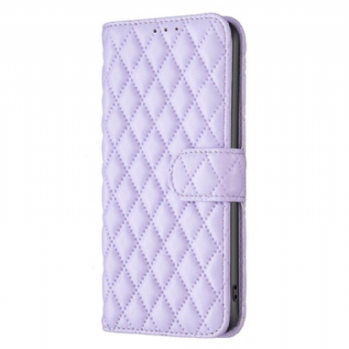 Fodral Xiaomi 12 Lite Quiltad Stil Binfen Färg