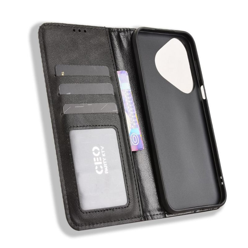 Folio-fodral Huawei Pura 80 Vintagefris