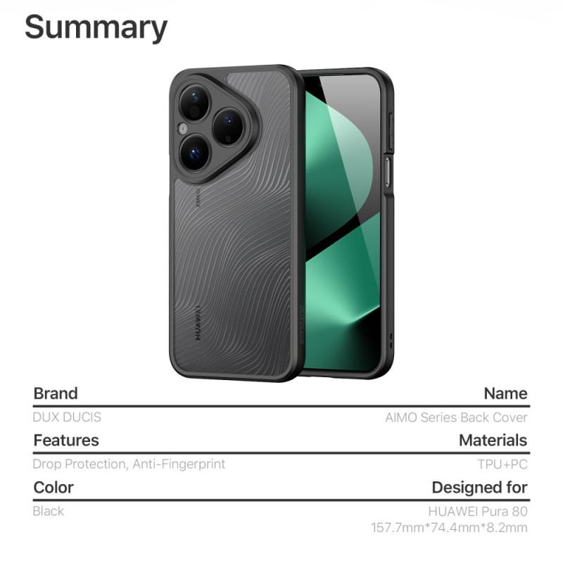 Skal Huawei Pura 80 Aimo Serie Dux Ducis