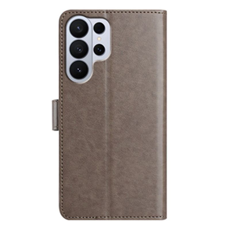 Fodral För Samsung Galaxy S26 Ultra Konstläder Med 8 Kortfack