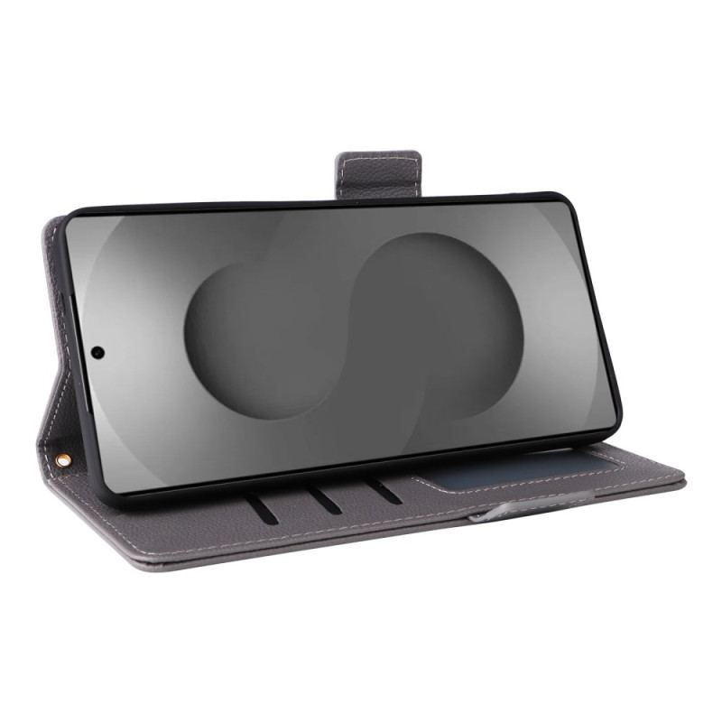 Fodral För Samsung Galaxy S26 Ultra Konstläder Med Rem