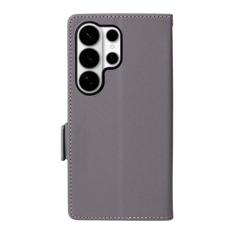 Fodral För Samsung Galaxy S26 Ultra Konstläder Med Rem