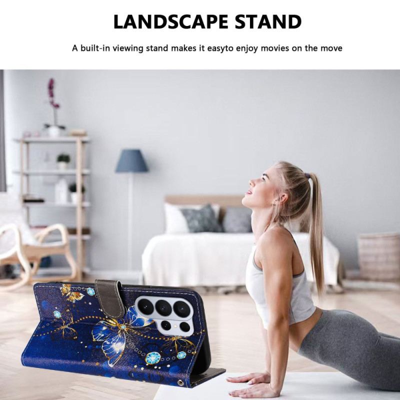 Fodral Samsung Galaxy S26 Ultra Dyrbara Fjärilar