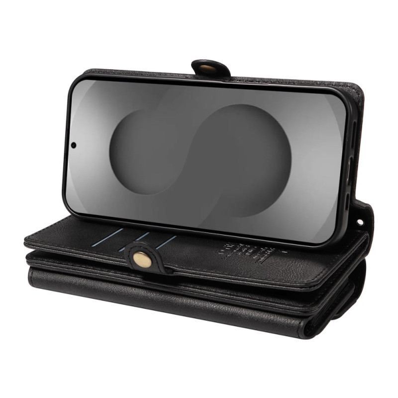 Fodral Samsung Galaxy S26 Ultra Vintageplånbok Med Axelrem