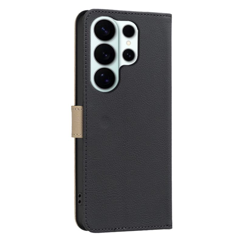 Läderfodral Samsung Galaxy S26 Ultra Telefonfodral Binfen-färg Blommönster