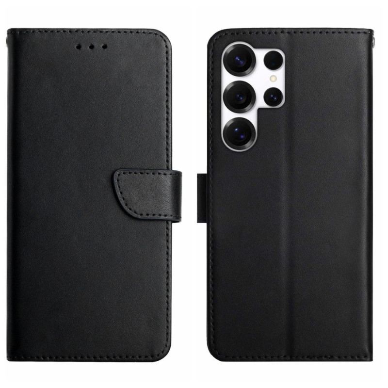 Läderfodral Samsung Galaxy S26 Ultra Telefonfodral Nappaläderstruktur