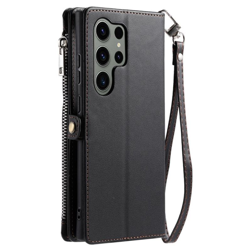 Läderfodral Samsung Galaxy S26 Ultra Telefonfodral Premiumdesign