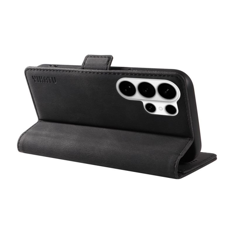 Läderfodral Samsung Galaxy S26 Ultra Telefonfodral Yikatu Mockaeffekt