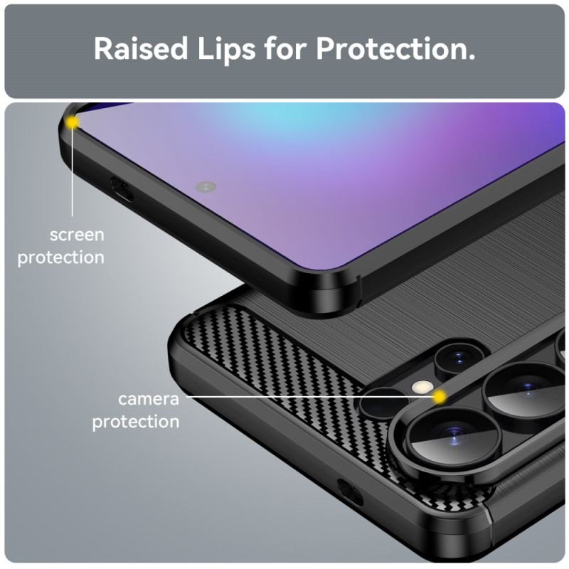 Skal Samsung Galaxy S26 Ultra Borstad Kolfiber