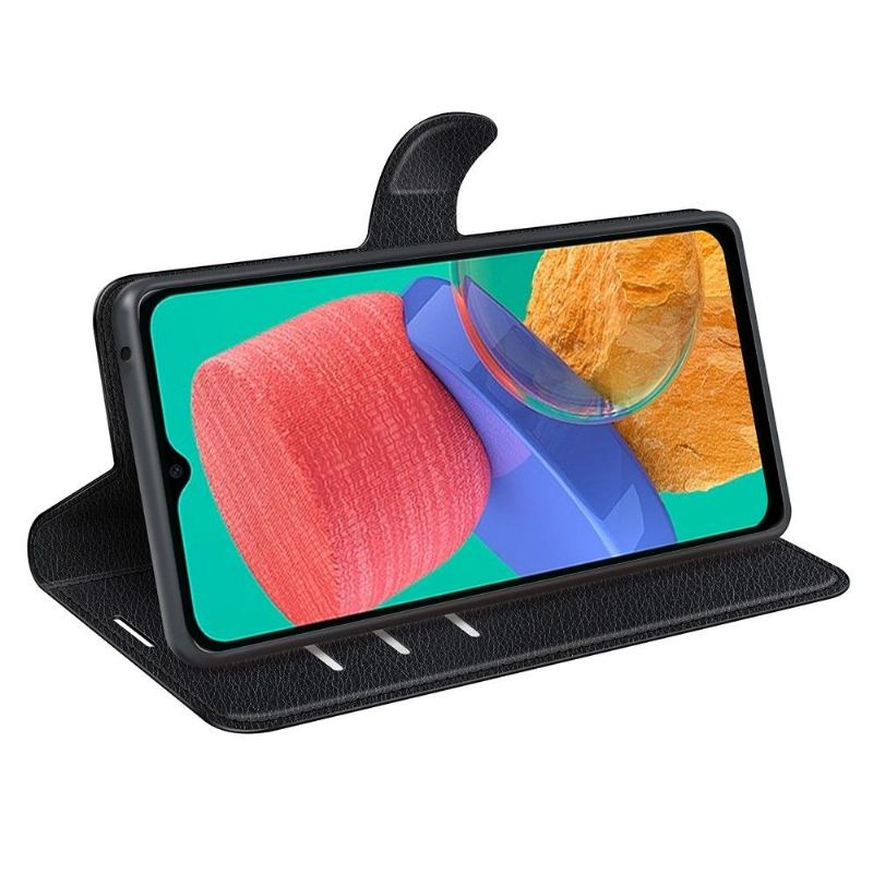 Folio-fodral För Samsung Galaxy M33 5G Plånboksfodral Läderstil