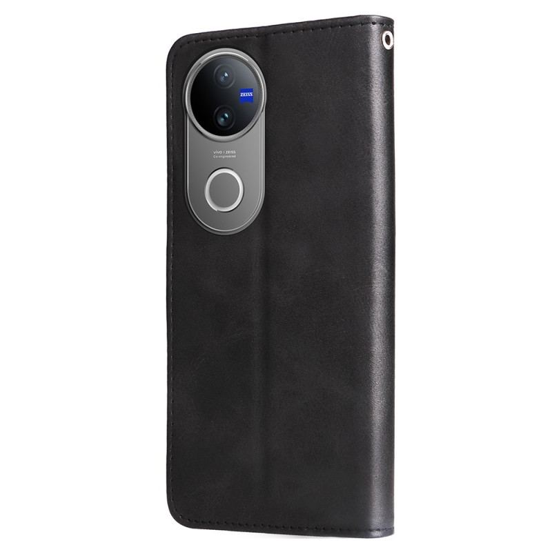 Fodral För Vivo V50 5g Dragkedja Ficka