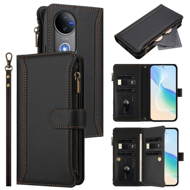 Fodral Vivo V50 5g 9 Kortfack Och Handledsrem
