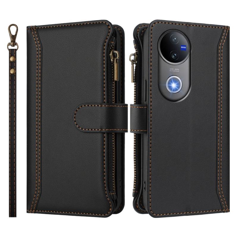Fodral Vivo V50 5g 9 Kortfack Och Handledsrem