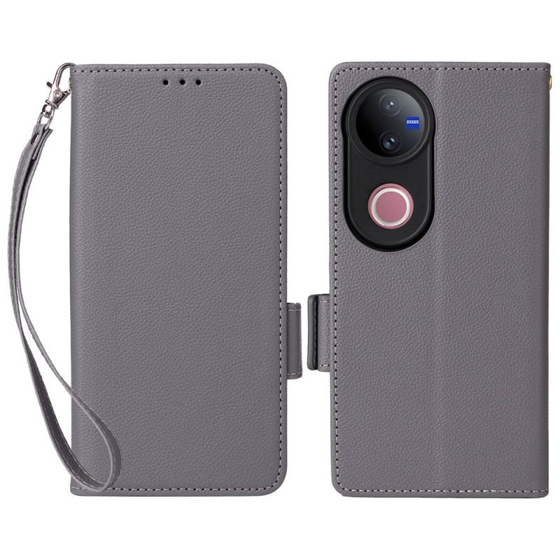 Fodral Vivo V50 5g Konstläder Med Rem