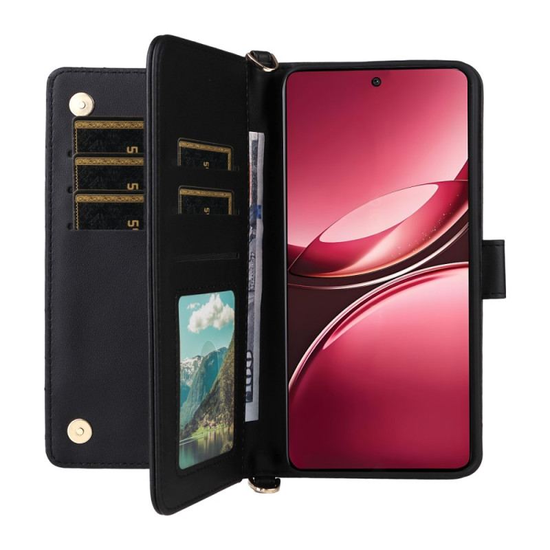 Fodral Vivo V50 5g Quiltad Med Remmar