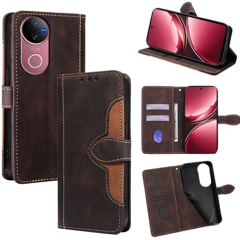 Fodral Vivo V50 5g Tvåfärgad Blommönster