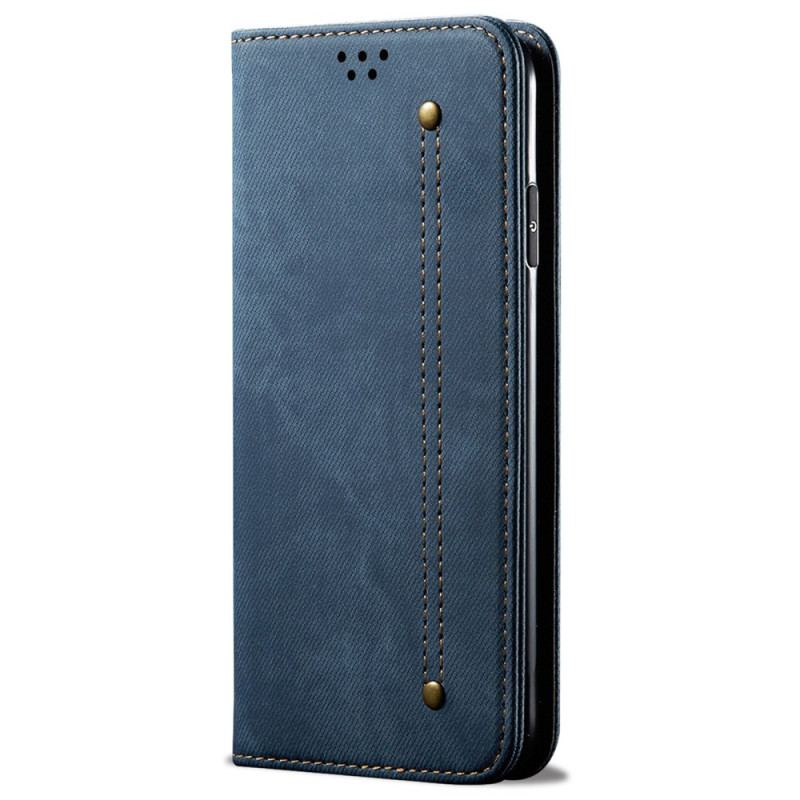 Folio-fodral För Vivo V50 5g Denimtyg
