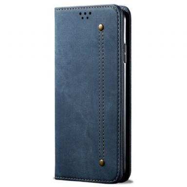 Folio-fodral För Vivo V50 5g Denimtyg