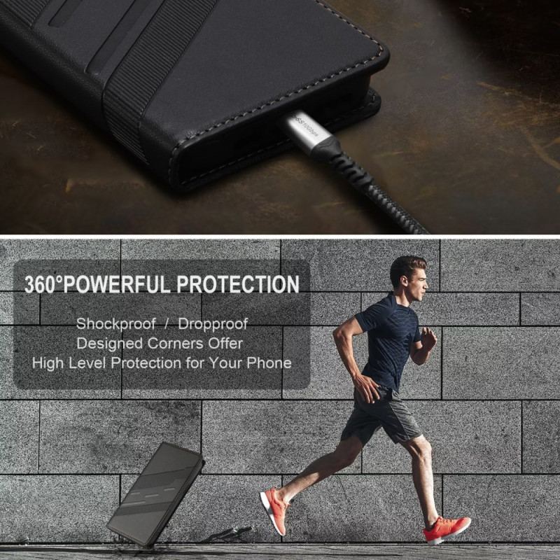 Folio-fodral Vivo V50 5g Punk Stil