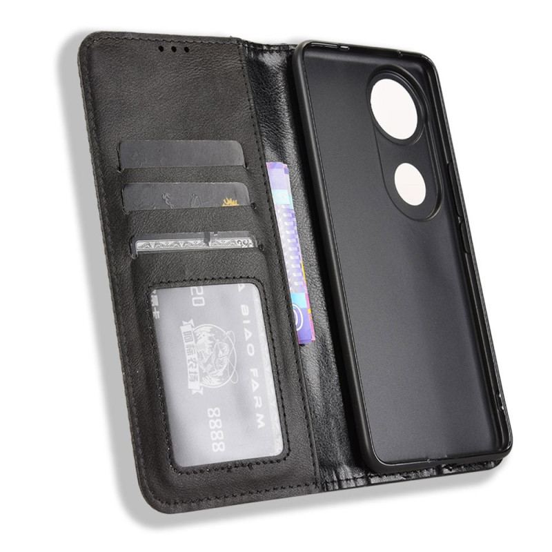 Folio-fodral Vivo V50 5g Vintagefris