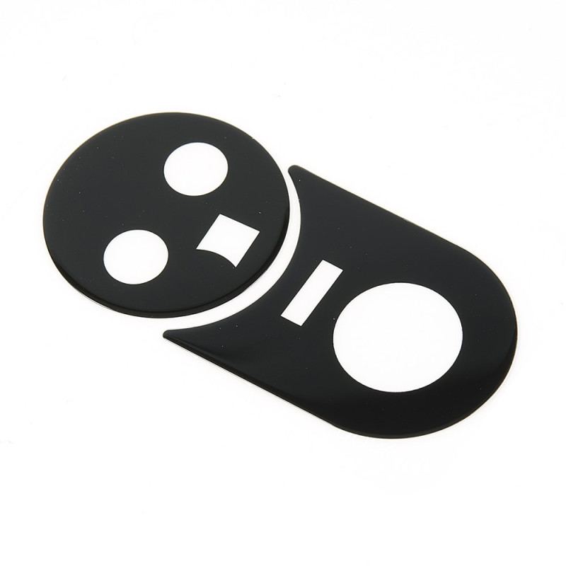 Linsskydd I Härdat Glas För Vivo V50 5g (svart Version)