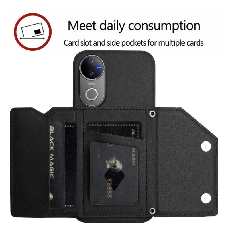 Skal För Vivo V50 5g Korthållare Och Rem