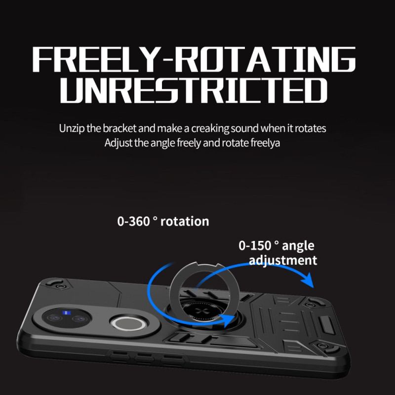 Skal För Vivo V50 5g Robust Ringhållare