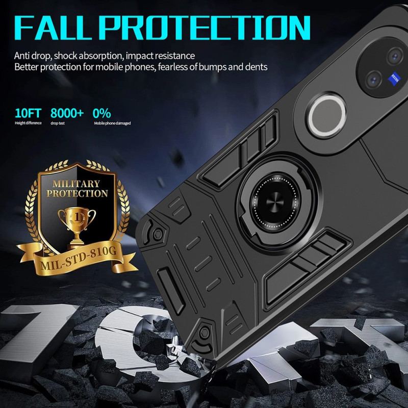 Skal För Vivo V50 5g Robust Ringhållare