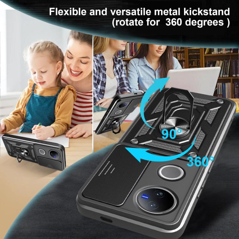 Skal Vivo V50 5g Skjutbart Kameraskydd Och Stöd
