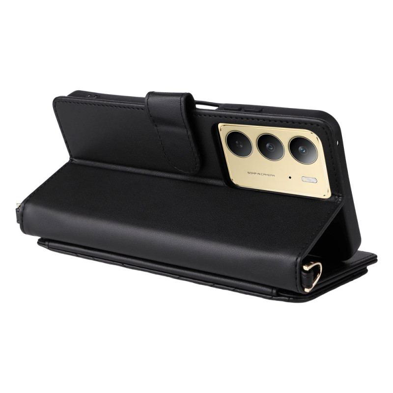 Fodral Realme C75 Premiumdesign Med Rem Och Axelrem