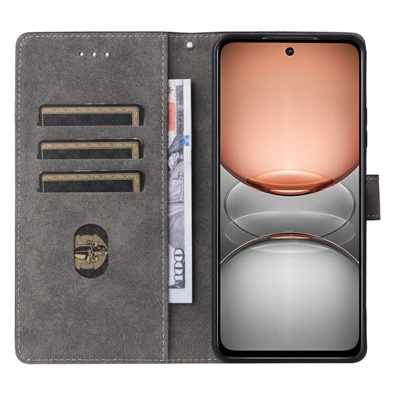 Fodral Realme C75 Rfid-skydd Mockaeffekt