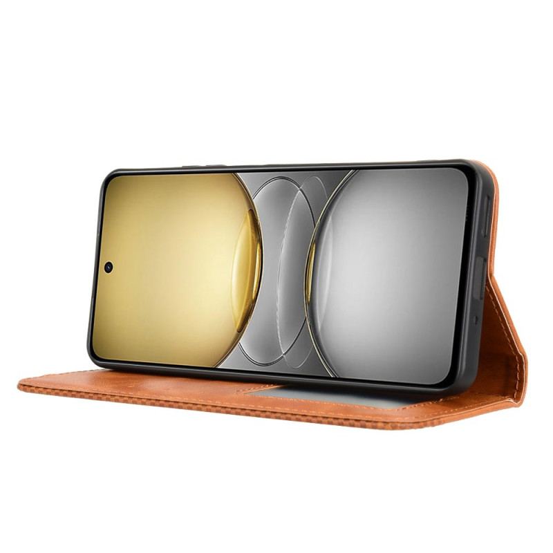 Folio-fodral För Realme C75 Vintagekant