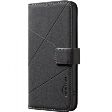 Läderfodral Realme C75 Telefonfodral Binfen Color Ränder