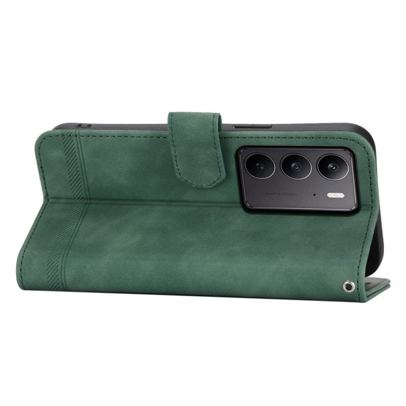 Läderfodral Realme C75 Telefonfodral Dierfeng