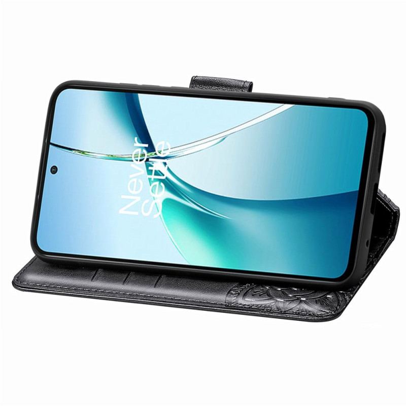 Läderskal Fodral Realme C75 Barockfjäril