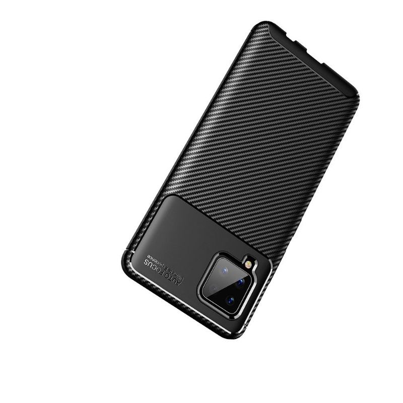 Skal För Samsung Galaxy A42 5G Kolfibereffekt