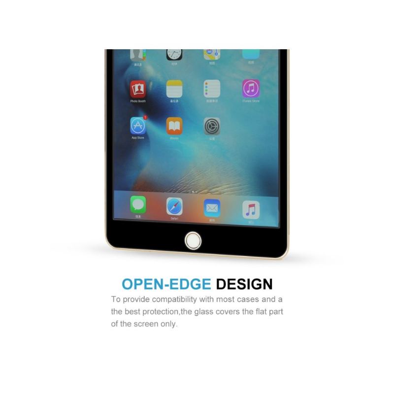 iPad Mini 2019 - Skärmskydd I Härdat Glas I Full Storlek - Svart