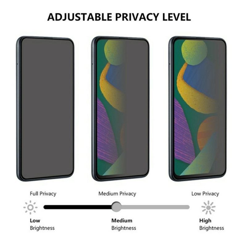 Anti-spionage Skärmskydd I Härdat Glas För Oppo Reno 14 5g